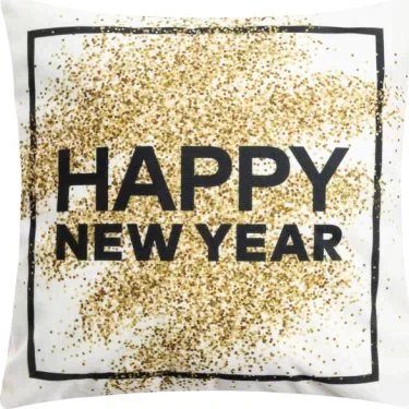 Наволочка Этель "Happy New Year" 40 х 40 см, 100% п/э