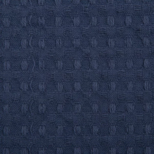 Полотенце "Доляна" цв. индиго 35х60 см, 100% хл., крупная вафля 220 г/м2