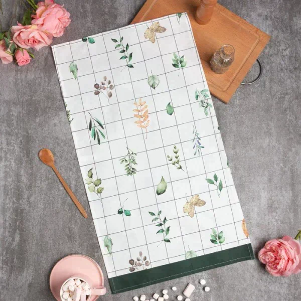 Полотенце "Этель" Flora (вид 2) 40х73 см, 100% хл, саржа 190 гр/м2