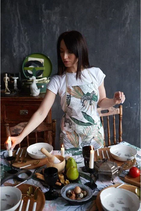 Фартук Доляна Modern kitchen 60х70 см, 100% хлопок, 164 г/м2