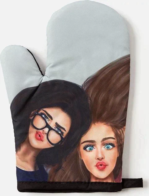 Варежка Этель Love Life "Селфи" 26*16 см, 100% п/э