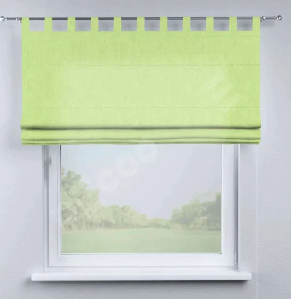 Римская штора «Кортин», канвас липовый, на петлях