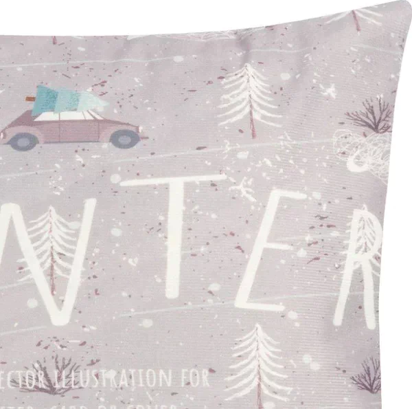 Наволочка Этель "Winter" 40 х 40 см, 100% п/э