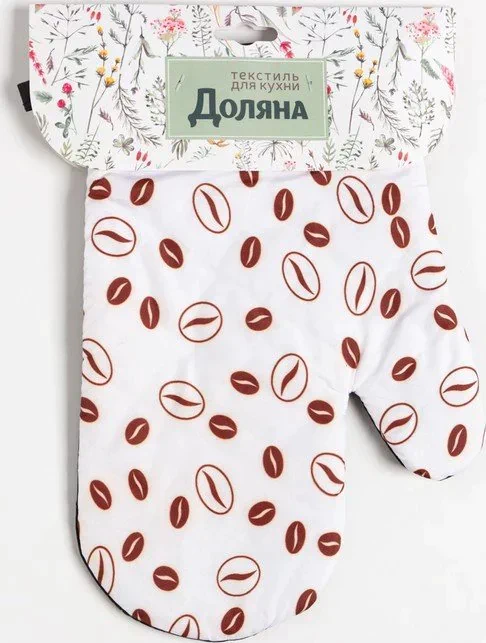Варежка Доляна "Coffee" 26*16 см, 100% п/э