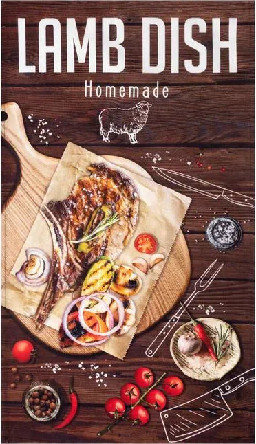 Набор полотенец "Этель" Meat dish 4 шт, 100% хлопок