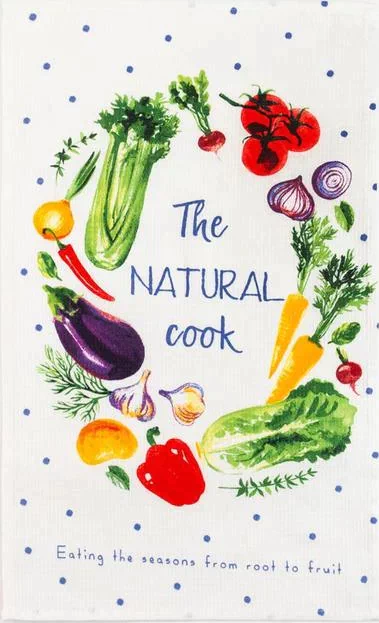 Полотенце кухонное Доляна, The natural cook, 35х60 см, 100% хл, 160г/м2