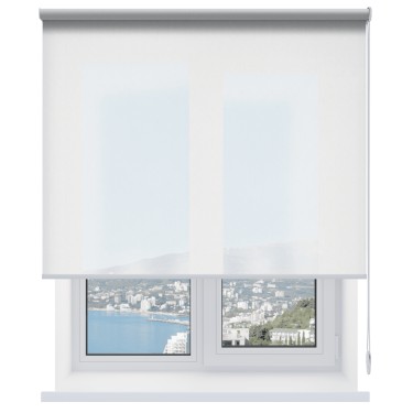 Рулонная штора Эко белый 01