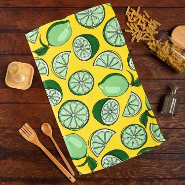 Полотенце кухонное Доляна Lime 35х60 см, 100% хл, 160г/м2
