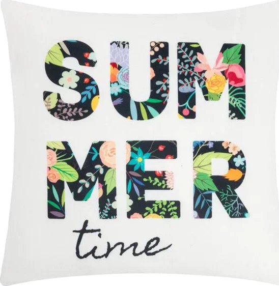 Подушка-плед Этель "Summer", подушка 40*40±3 см, плед 100*150 см 100%п/э, 280 г/м2