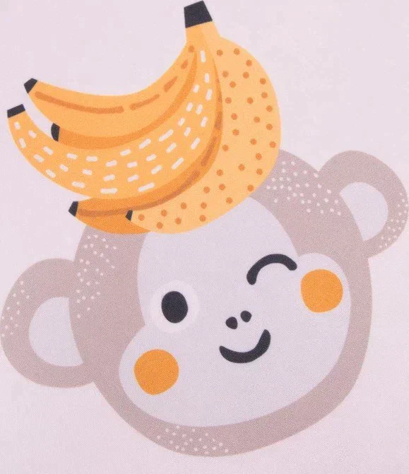 Комплект штор "Этель" Bananas, 145*260 см-2 шт, 100% п/э