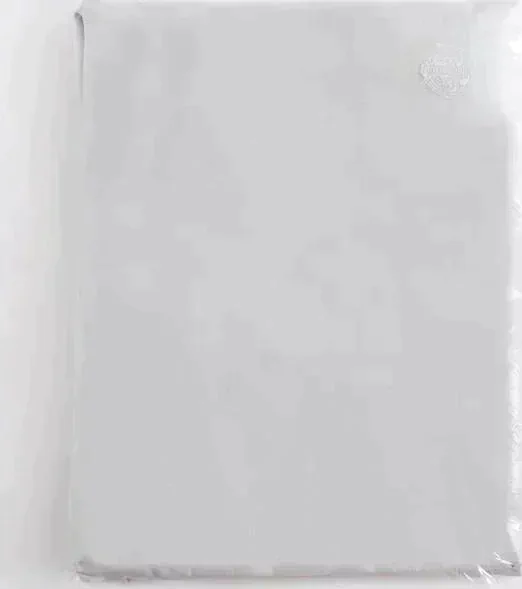 Простыня на резинке Этель 140*200*25 см, цв. серый, 100% хлопок, мако-сатин, 128 г/м²