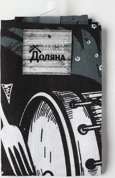 Полотенце кухонное «Rock'n'roll» 35х60 см