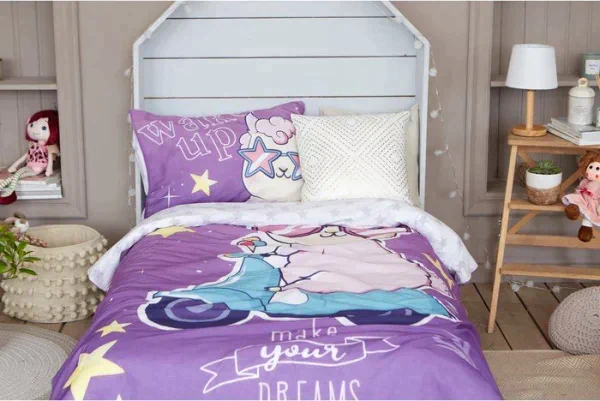 Постельное бельё «Этель» 1.5 сп Lama's dream 143*215 см, 150*214 см, 50*70 см -1 шт,100% хл, бязь