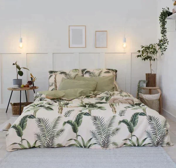 Постельное белье Этель 1.5 сп Tropics 143*215 см, 150*214 см, 70*70 см