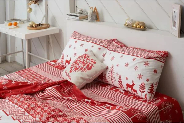 Постельное белье LoveLife евро Reindeer 200*217см,240*225см,50*70см-2шт
