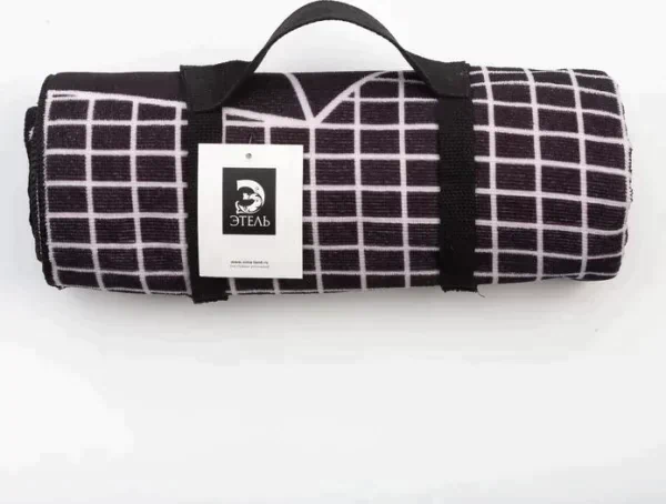 Полотенце пляжное с ручками Этель «Абстракция», 70*140 см,250гр/м2,100%п/э