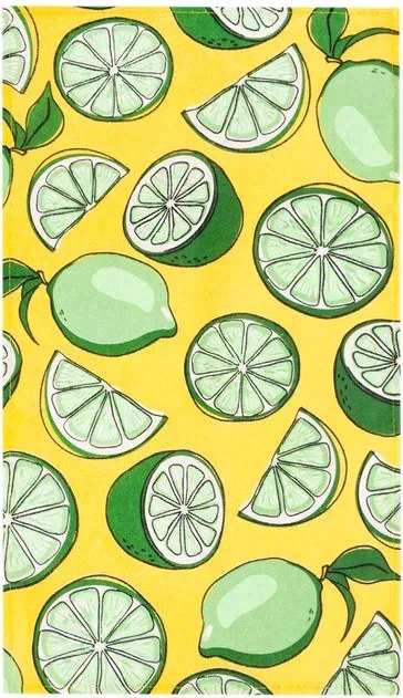 Набор кухонных полотенец Доляна Citrus mix 35х60см-4шт, 100% хл