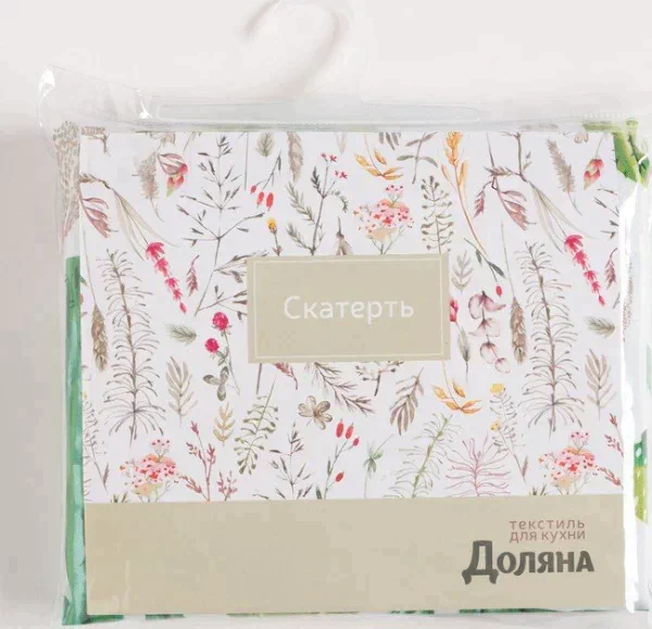 Скатерть «Доляна» Кактусы 140×180 см, 100% п/э
