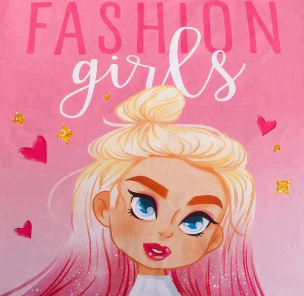 Постельное бельё «Этель» 1.5 сп Fashion girl 143*215 см, 150*214 см, 50*70 см -1 шт,100% хл, бязь