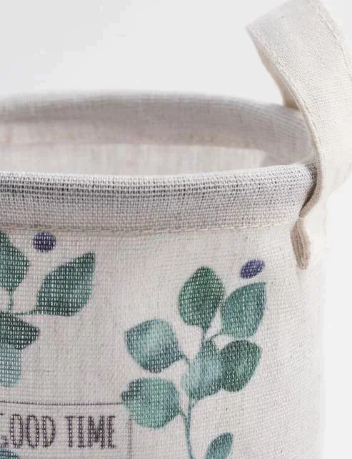 Текстильная корзинка Этель Eucalyptus, 14х12 см