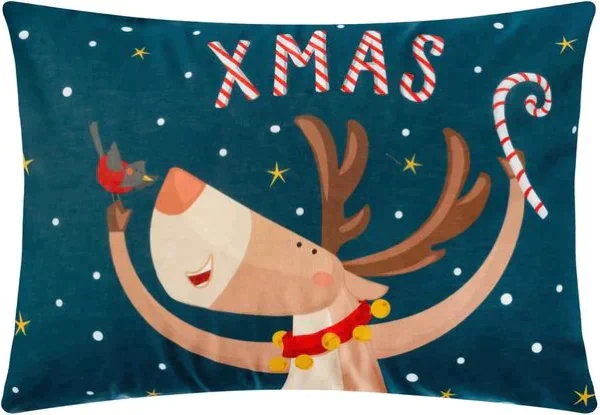 Комплект наволочек Этель Merry Xmas 50х70 см - 2 шт, 100% хлопок, бязь
