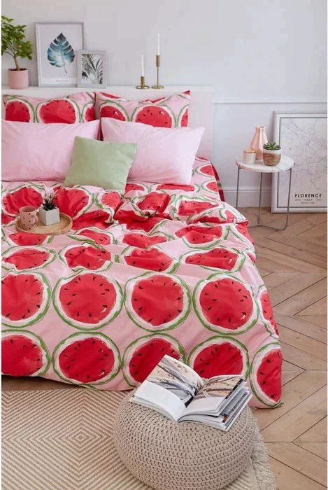 Постельное бельё «Этель» дуэт Juicy summer 143*215 см - 2 шт, 240*220 см, 70*70 см -2 шт