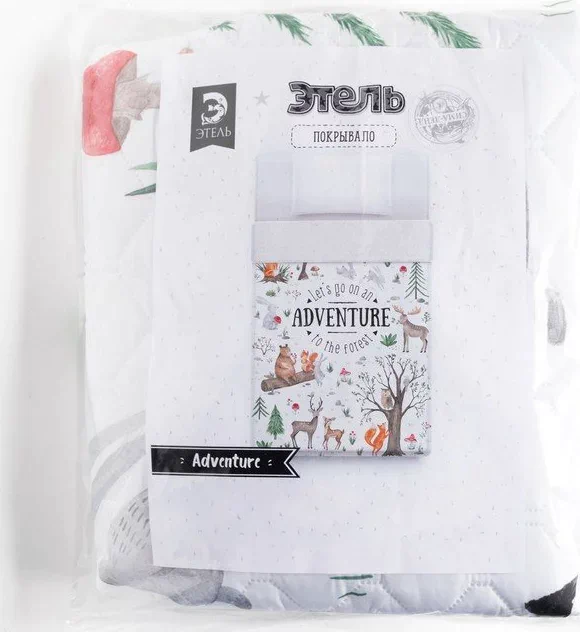 Покрывало детское Этель 1,5 сп "Adventure", 145х210 см, микрофибра