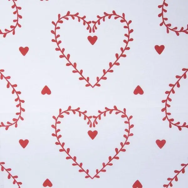 Постельное бельё "Этель" дуэт Heart 143*215 см - 2 шт, 220*240 см, 70*70 см -2 шт, 100% хл