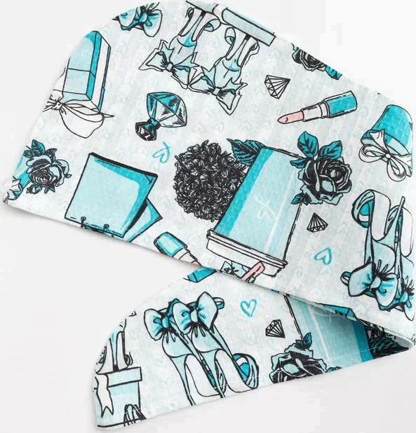 Набор для сауны Этель "Mint mood" парео 80*144 см + чалма, вафля 200г/м2, 100% хл
