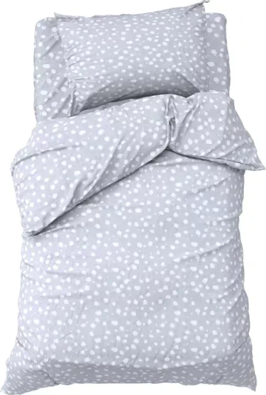 Постельное белье "Этель" 1,5 сп Soft grey 143х215 см, 150х214 см, 50х70 см -1 шт, 100% хл, бязь