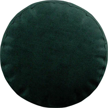 Подушка круглая Cortin cotton блэкаут изумруд