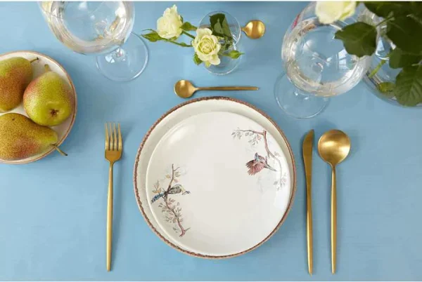 Скатерть Этель Elegance 150*220 +/-3см, цв.серо-синий, пл. 192 г/м2, хл с ВГМО