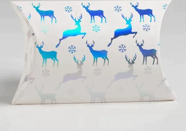 Полотенце подарочное в коробке Экономь и Я, Вид 2, 30*60 см, цв.серо-синий,100% хл, 320 г/м2