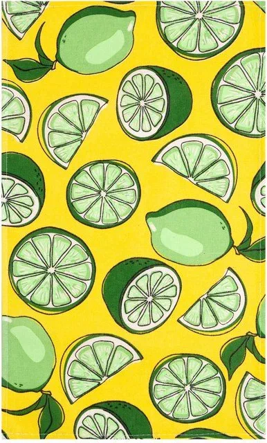 Полотенце кухонное Доляна Lime 35х60 см, 100% хл, 160г/м2