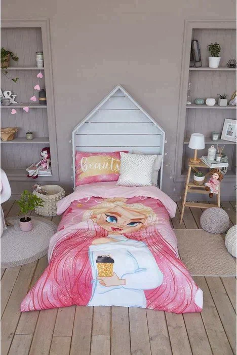 Постельное бельё «Этель» 1.5 сп Fashion girl 143*215 см, 150*214 см, 50*70 см -1 шт,100% хл, бязь