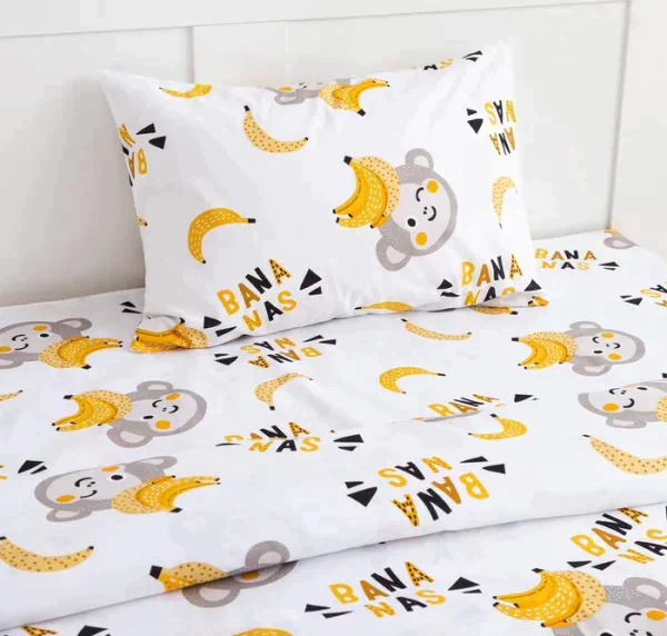 Постельное белье "Этель" 1,5 сп Just bananas 143х215 см, 150х214 см, 50х70 см -1 шт