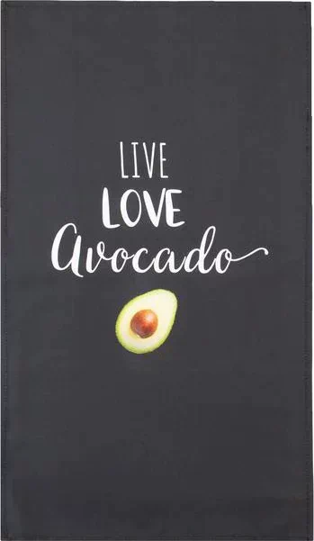 Полотенце "Этель" Avocado 40х73 см, 100% хл, саржа 190 гр/м2
