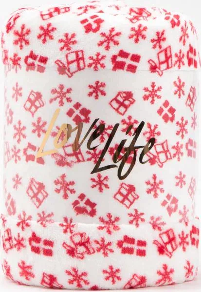 Плед LoveLife "Подарок" 180*200 см, велсофт,100% п/э, 280гр/м