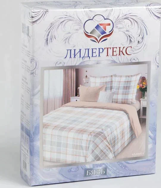 Постельное бельё Дуэт ЛидерТекс «Алекс» 145х215, 220х240, 70х70 2шт