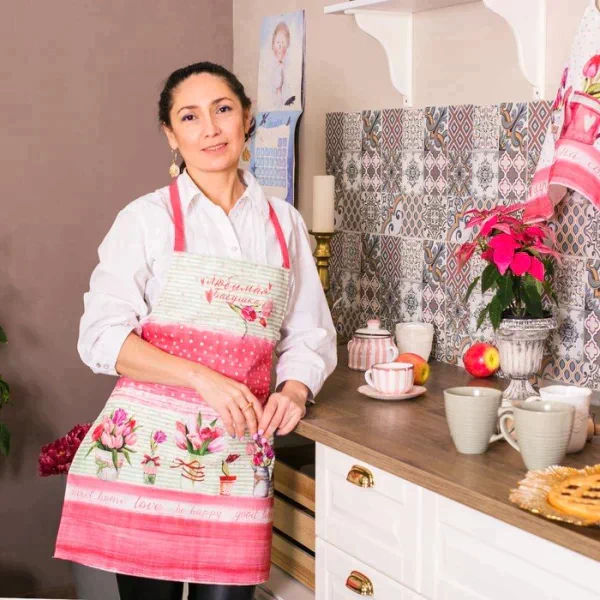 Фартук "Этель" Любимая бабушка  60х65 см см, 100% хл, репс 190 гр/м2