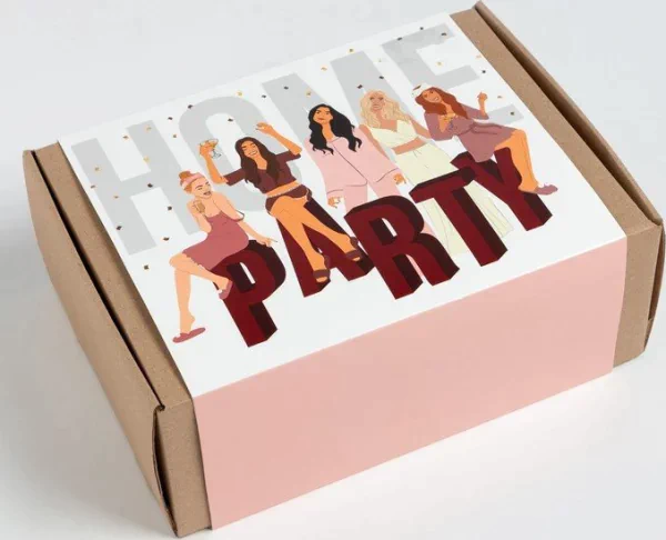 Набор подарочный Этель Home party полотенце и акс (4 предм)
