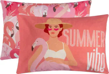 Комплект наволочек "Этель" Summer vibe 50х70 см - 2 шт, 100% хлопок, бязь