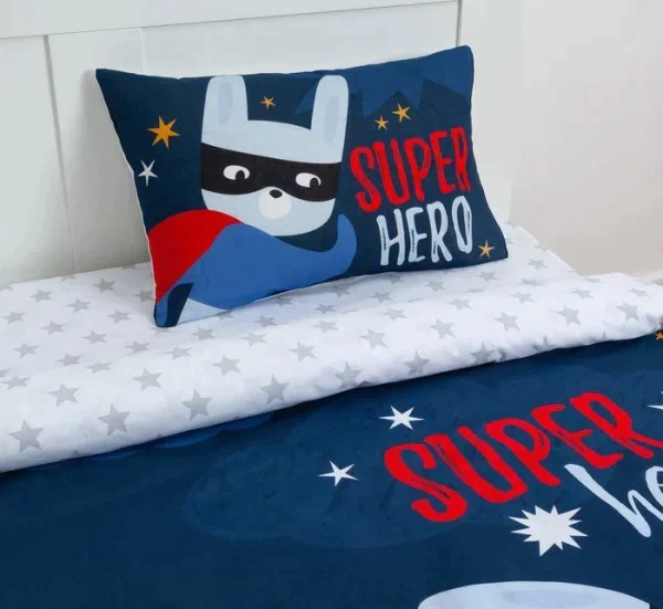 Постельное бельё «Этель» 1.5 сп Super hero 143*215 см, 150*214 см, 50*70 см -1 шт,100% хл, бязь