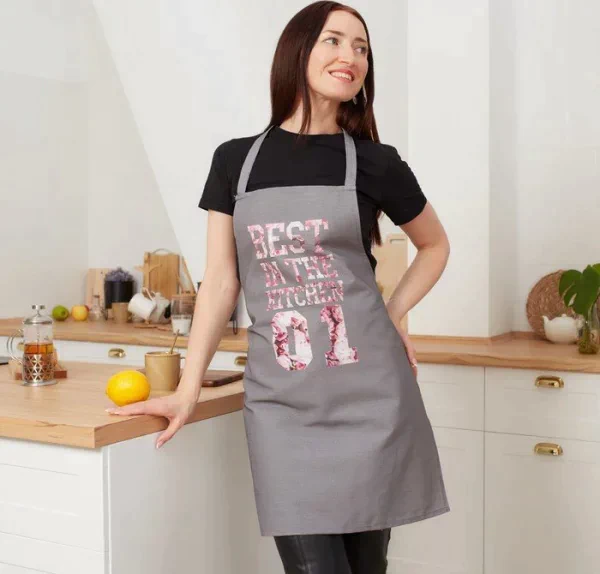 Фартук Этель Best in the kitchen 60х70 см, 100% хлопок, репс 210 г/м2