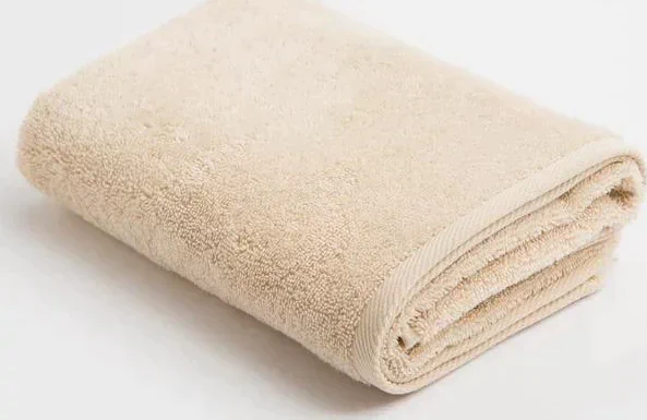 Полотенце махровое Этель Organic Beige 50х90 см, 100% хл, 420гр/м2