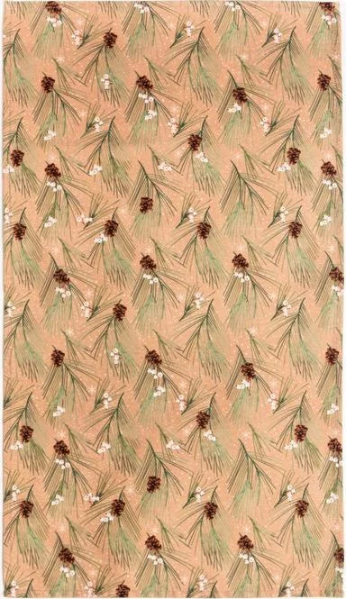 Полотенце Этель "Spruce branches" 40x73 см, 100%хл, саржа 190 г/м2