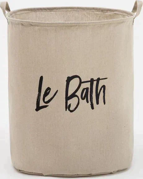 Корзина текстильная Этель "Le bath", 45*55 см
