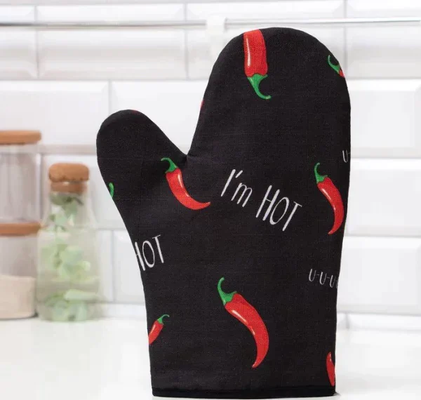 Варежка-прихватка "Pepper" 20х28см, репс, 100% х/л, ватин 250г/м2