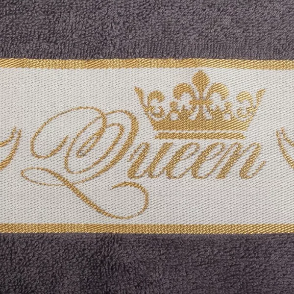 Полотенце махровое "Queen" 30х70 см 100% хлопок, 370гр/м2