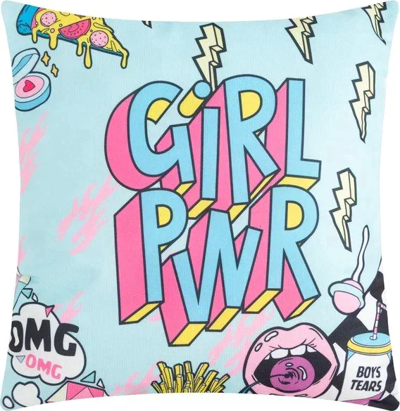 Подарочный набор "Girl power" подушка-секрет, 40х40 см и аксессуары